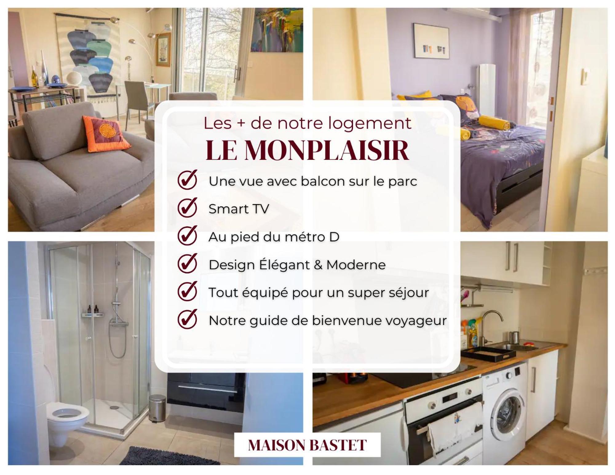 Le Monplaisir - T2 Cosy - Proche Du Metro Apartment Lyon Exterior foto